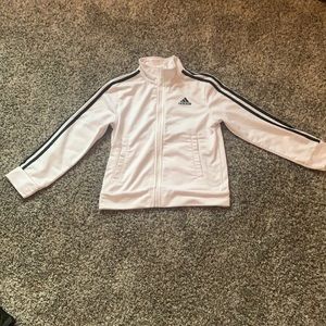 Girls adidas zip up